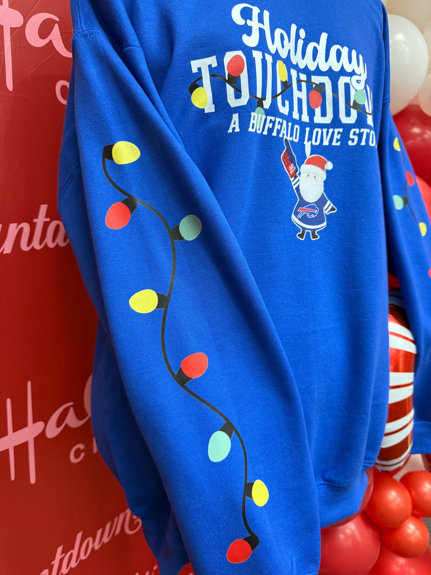 Buffalo Holiday Touchdown Sweatshirt