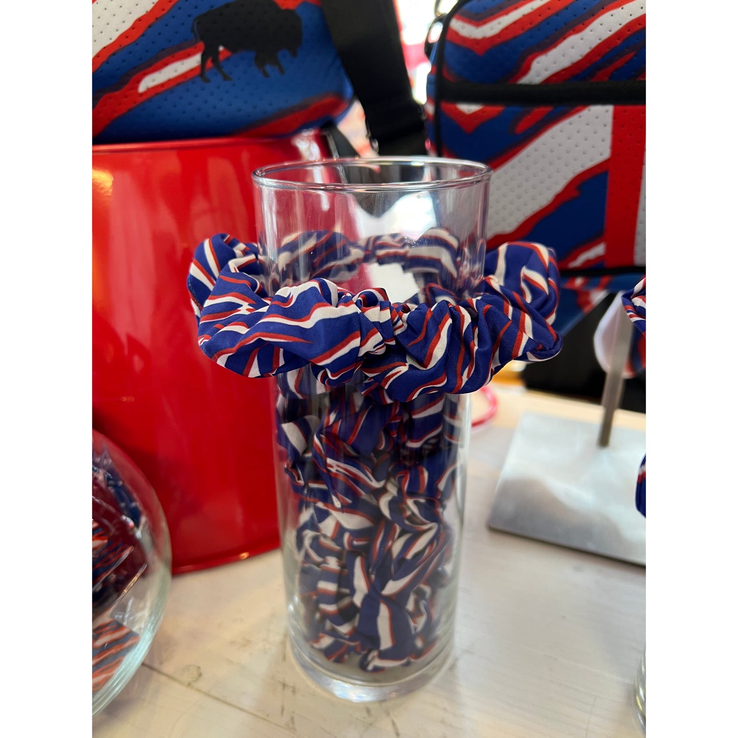 Shout Stripes Scrunchies