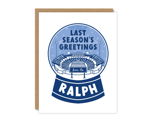Last Season's Greetings from the Ralph Card