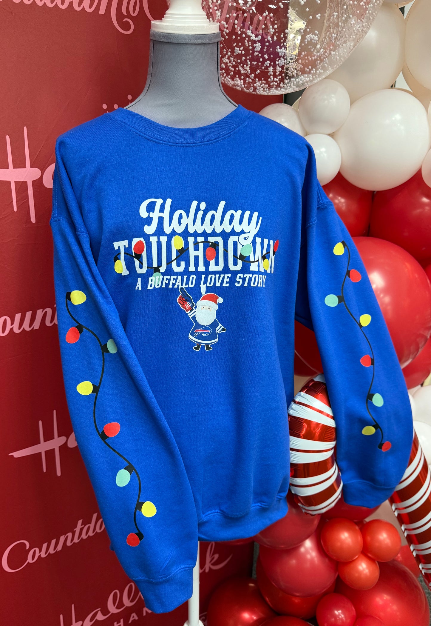 Buffalo Holiday Touchdown Sweatshirt