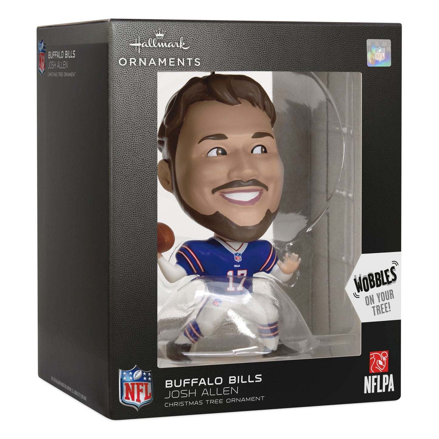 NFL Buffalo Bills Josh Allen Bouncing Buddy Hallmark Ornament