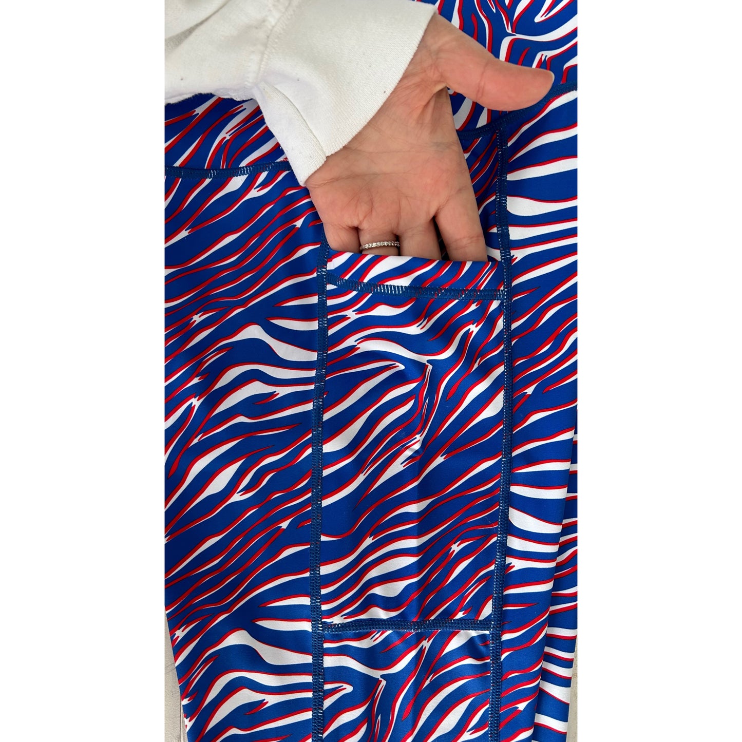 Shout Stripes Adult Leggings by BUF&ME™️