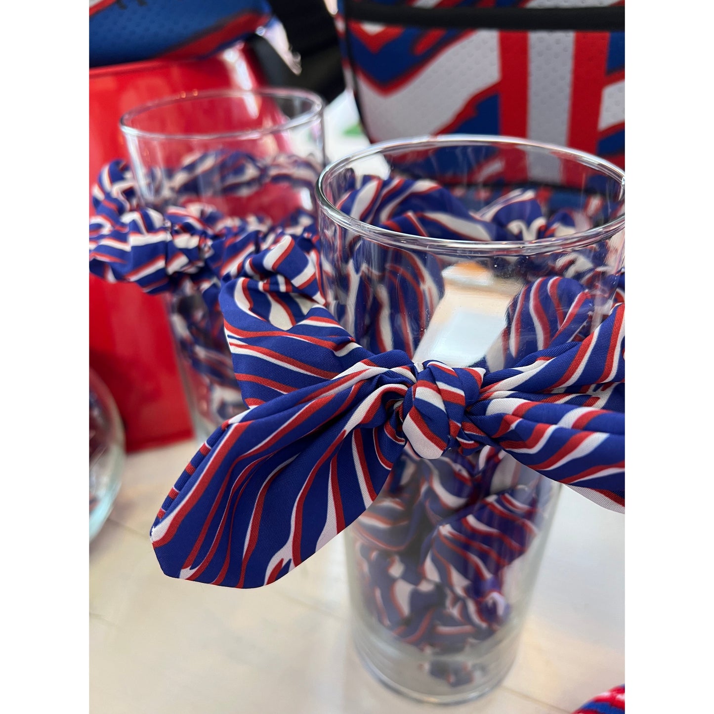 Shout Stripes Scrunchies