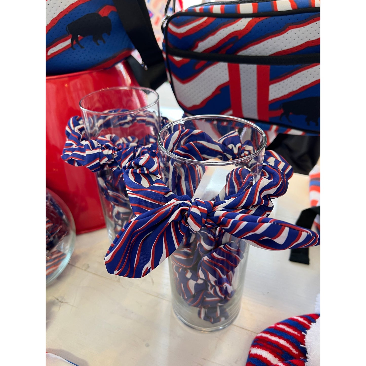 Shout Stripes Scrunchies