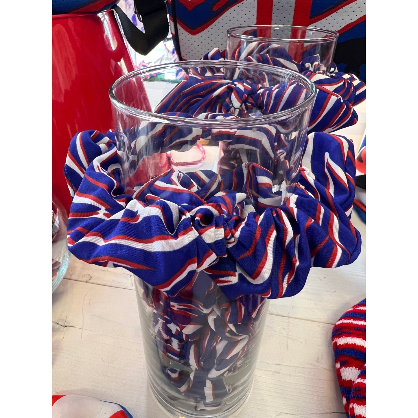 Shout Stripes Scrunchies