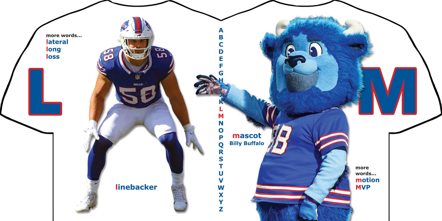 Buffalo Bills ABC - Kids Book for Young Fans