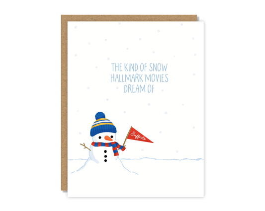 Buffalo Hallmark Movie Card